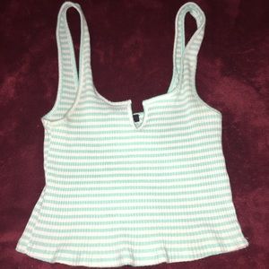 Small blue and white tank crop